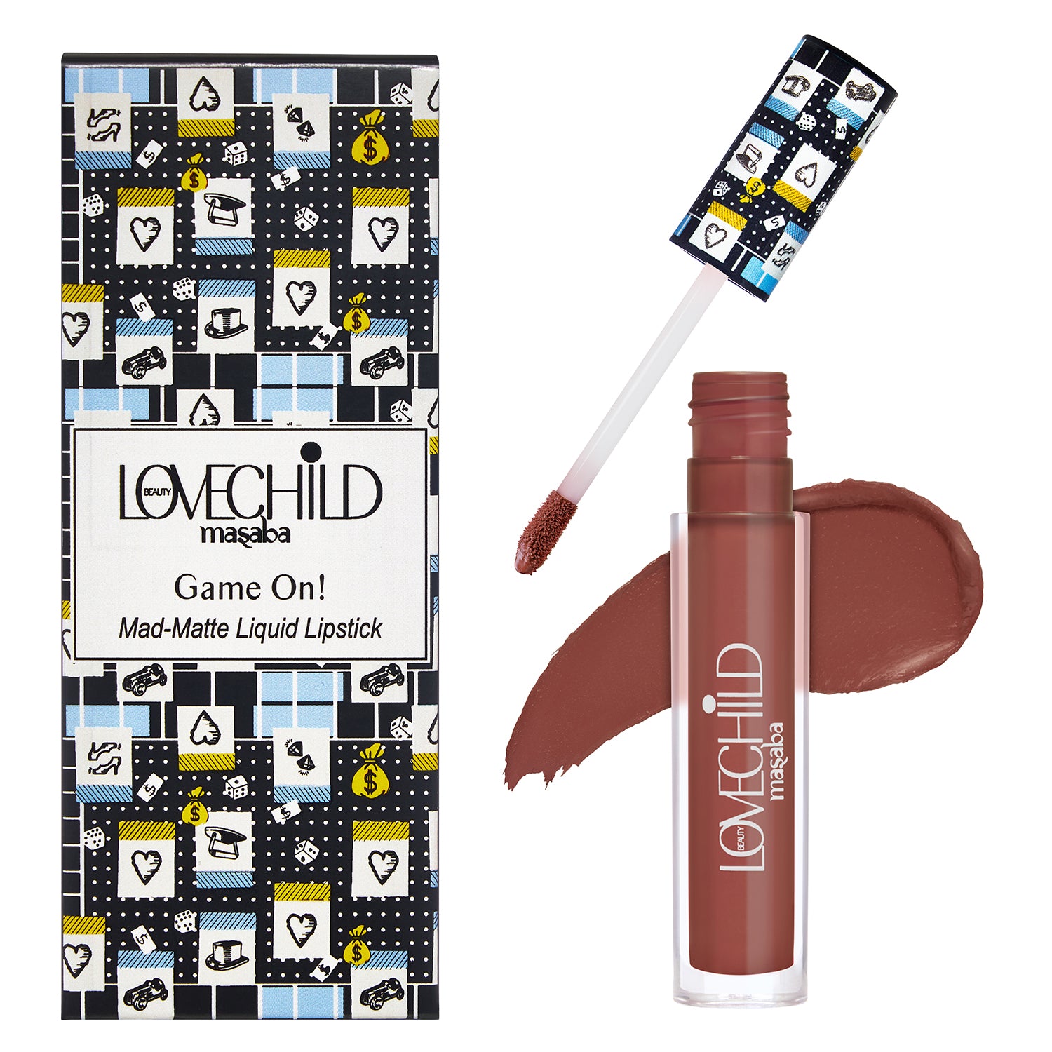 LoveChild Masaba - Game On! - 08 No Rules - Mad-Matte Liquid Lipstick