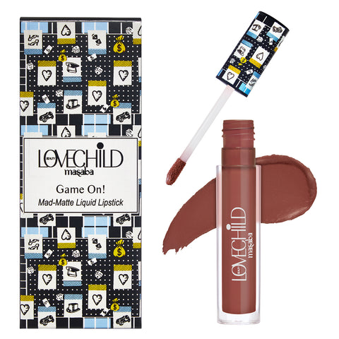 LoveChild Masaba - Game On! - 08 No Rules - Mad-Matte Liquid Lipstick