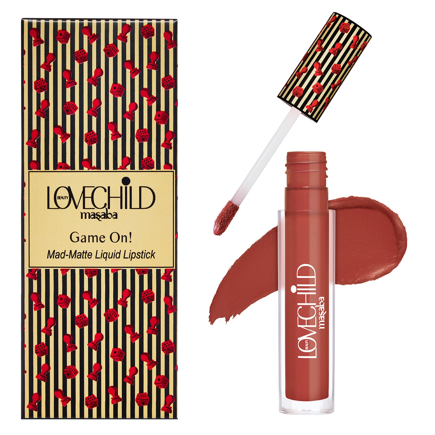 LoveChild Masaba - Game On! - 10 Get Rollin - Mad-Matte Liquid Lipstick