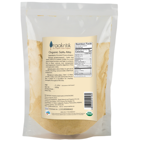 Praakritik Organic Sattu Atta | 500g