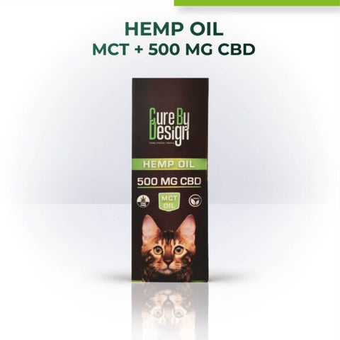 Cure By Design Hemp Oil with 500mg CBD (MCT) 30ml