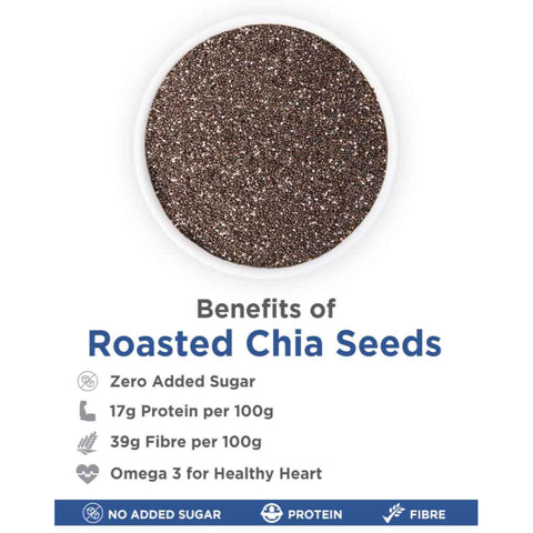 True Elements Roasted Chia Seeds