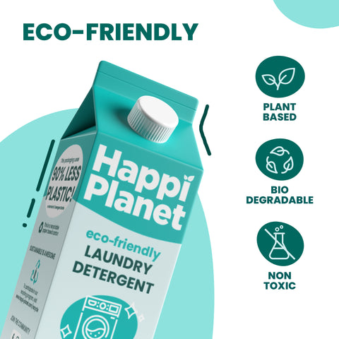 Happi Planet | Eco-Friendly Laundry Liquid Detergent