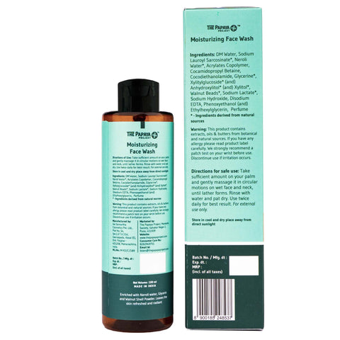 The Papaya Project Moisturizing Face Wash | All Skin Types | 100gms