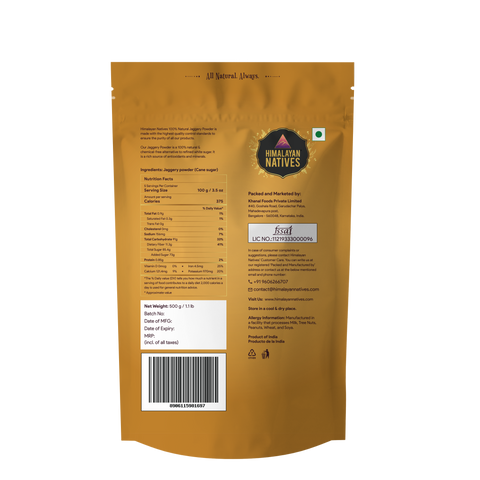 Himalayan Native Jaggery Powder | 500 gm