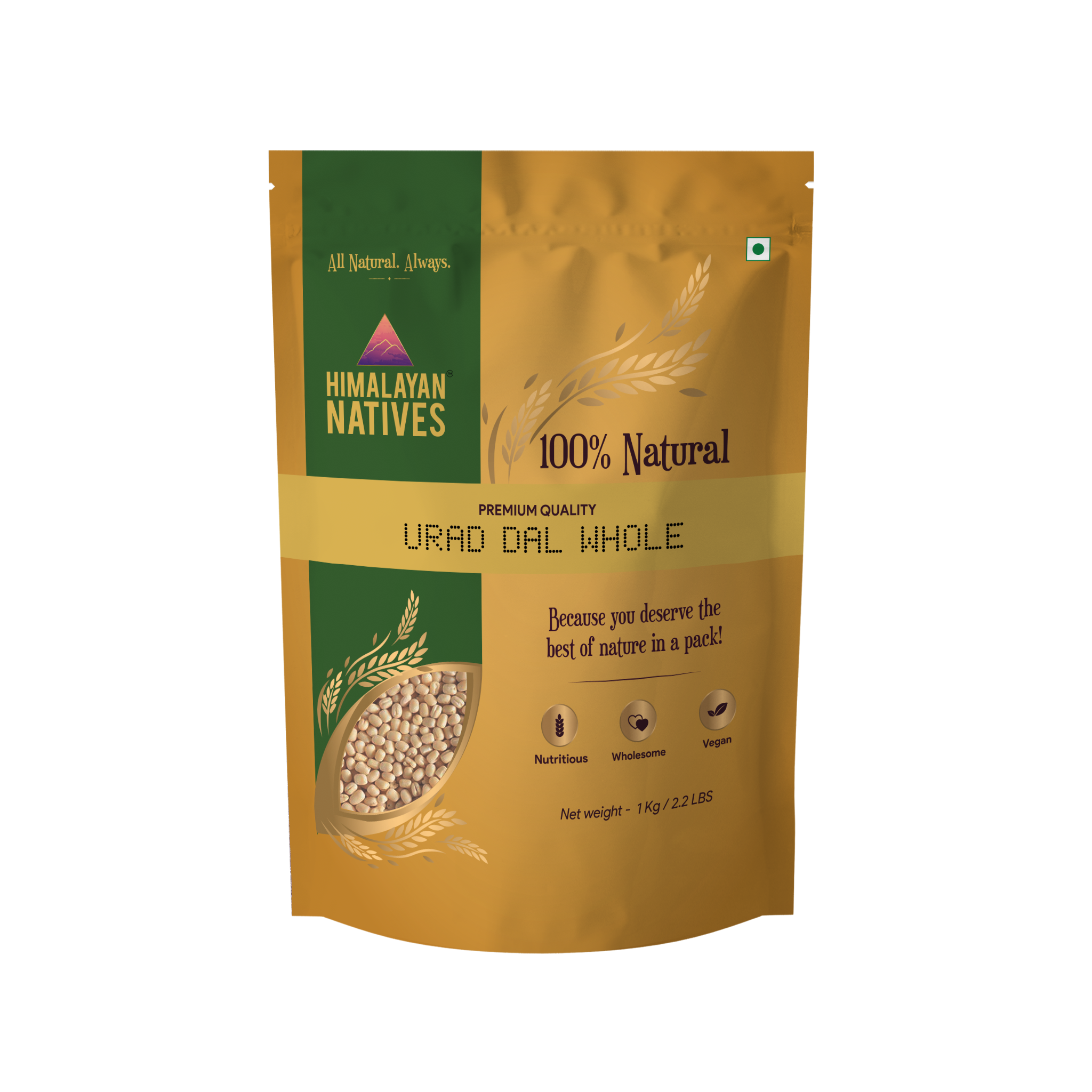 Himalayan Native Urad Dal Whole | 500 gm