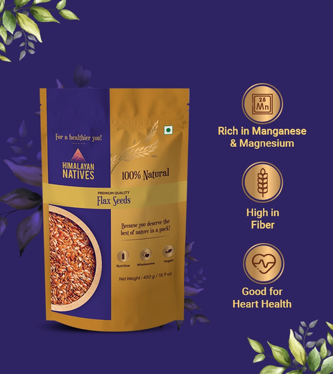 Himalayan Native Flax Seeds | 450g