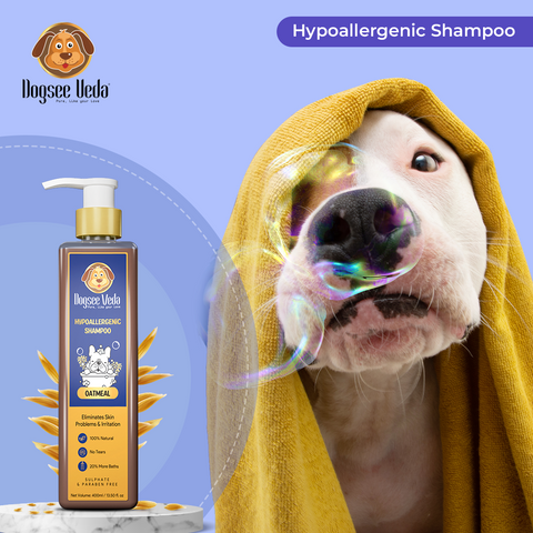 Dogsee Veda Hypoallergenic Shampoo | Oatmeal | For Dogs