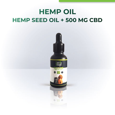 Cure By Design Hemp Oil with 500gm CBD 30ml