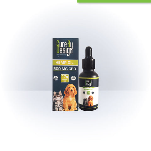 Cure By Design Hemp Oil with 500gm CBD 30ml