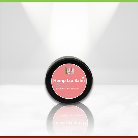 Cure By Design Hemp Lip Balm Guava 8gm