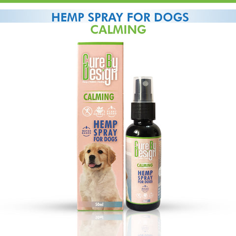 Cure By Design Hemp Spray for Pets - Calming