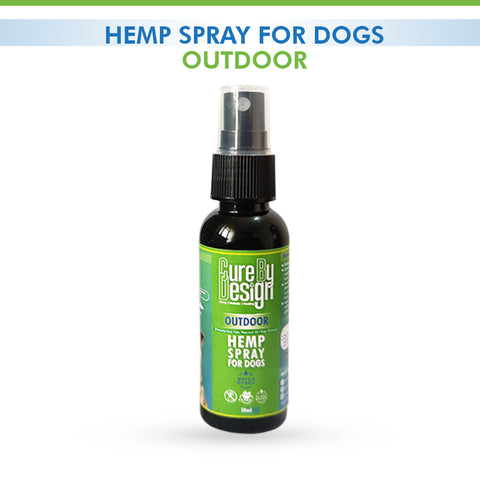 Cure By Design Hemp Spray for Pets - Outdoor