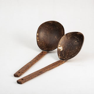 Thenga Natural Handmade Coconut Shell Serving Spoon