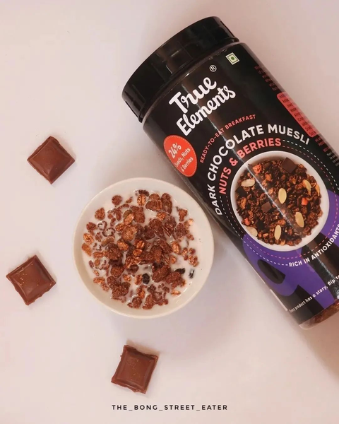 True Elements Dark Chocolate Muesli