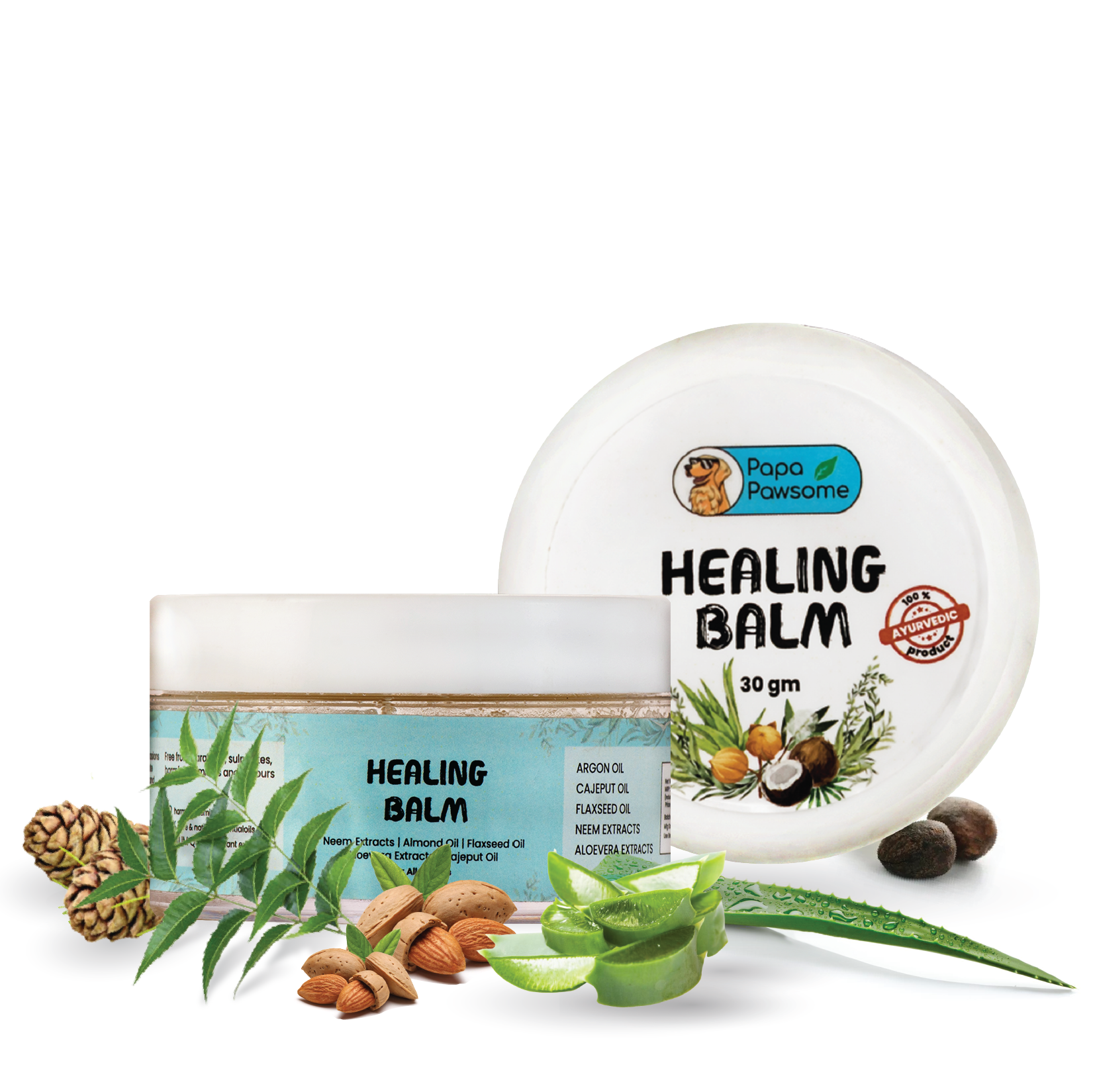 Papa Pawsome Healing Balm for Dog I 30 gm I 100% Natural