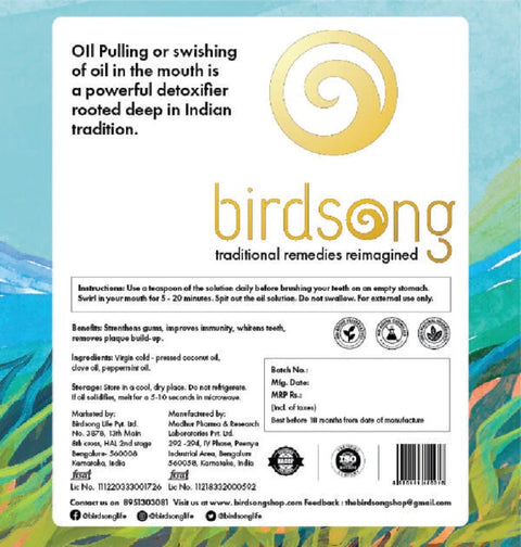 Birdsong Oil Pulling