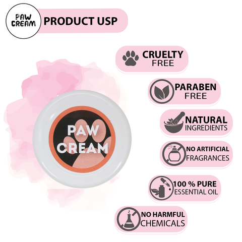 Papa Pawsome Soft Paws Paw Cream for Dog I 30 gm I 100% Natural