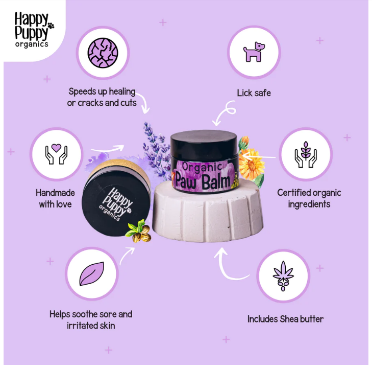 Happy Puppy Organics Paw Balm 8 gm