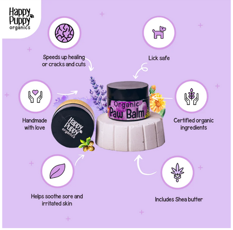 Happy Puppy Organics Paw Balm 8 gm