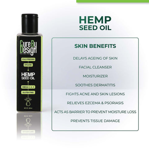 Cure By Design Hemp Seed Oil