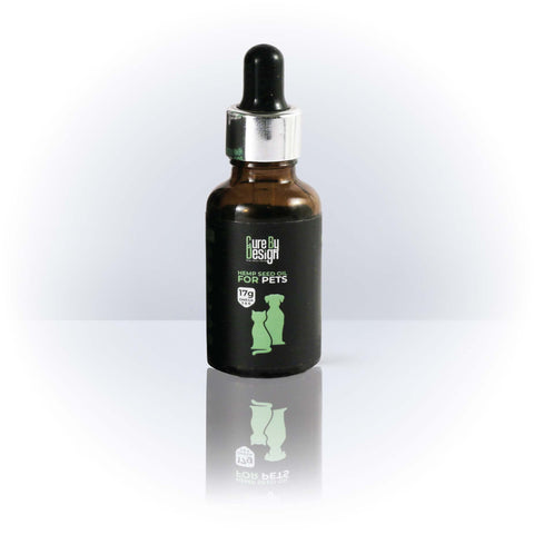 Cure By Design Hemp Seed Oil - Pets  30 ml