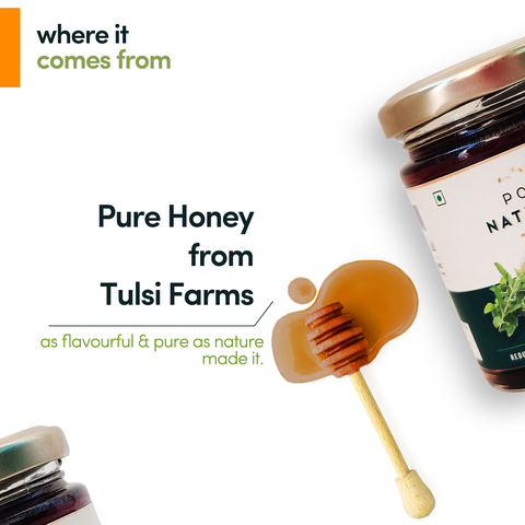 Pour Naturale Tulsi Honey