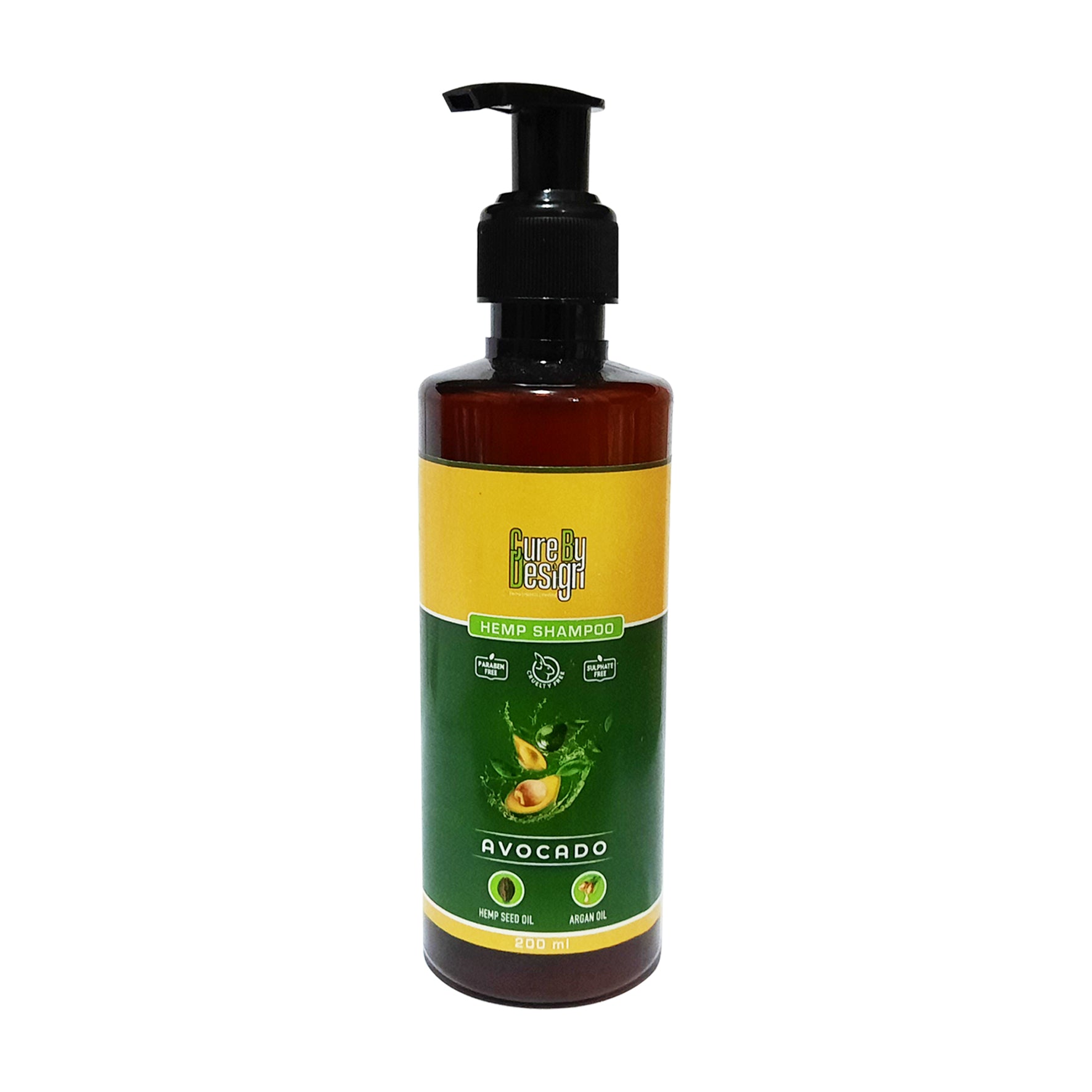 Cure By Design Hemp & Avocado Shampoo