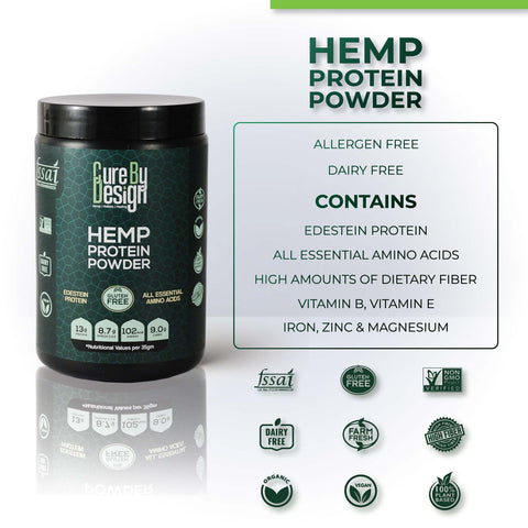 Cure By Design Hemp Protein