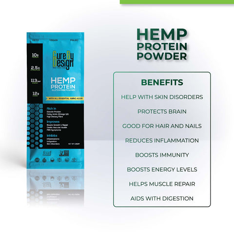 Cure By Design Hemp Protein Powder